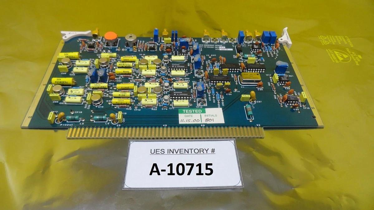 Used Therma-Wave 14-004357 1 MHz Coherent DEMOD PCB Card Used Working