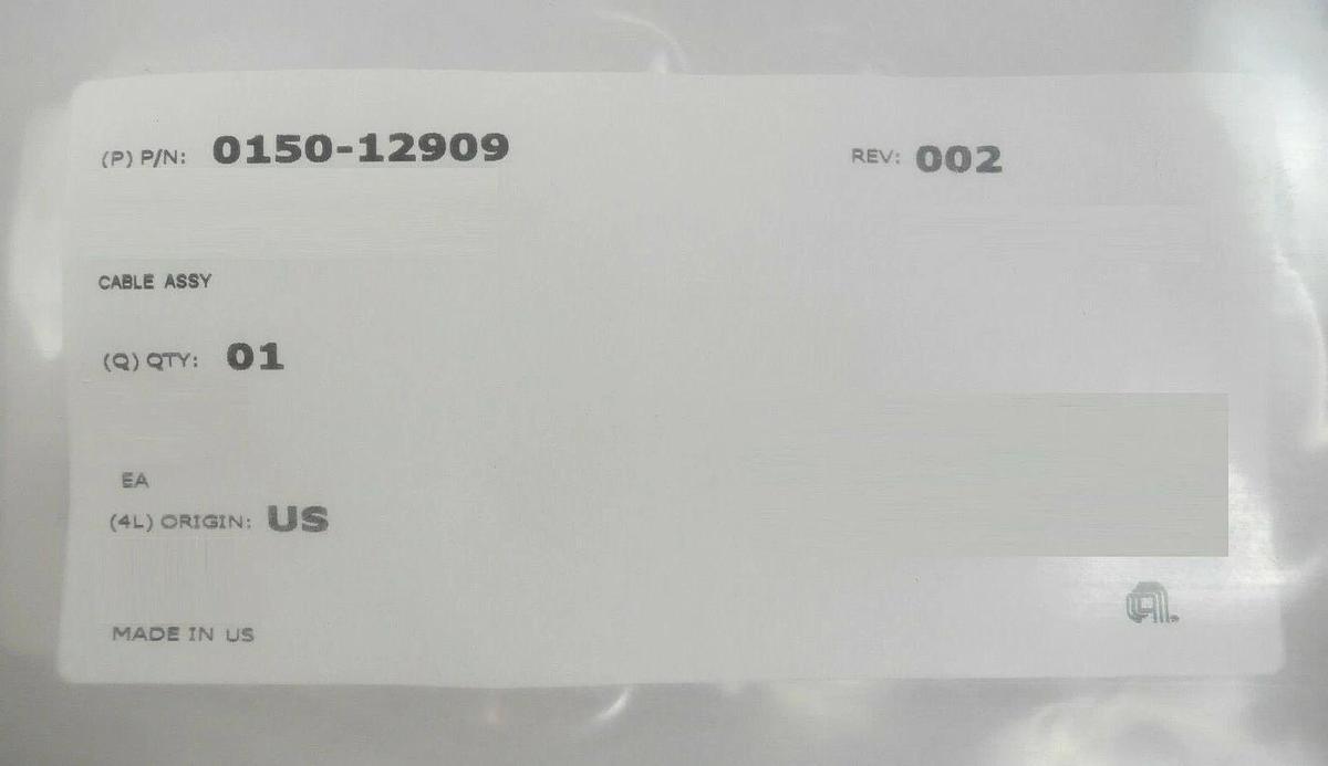 AMAT Applied Materials 0150-12909 Cable Assembly New Surplus