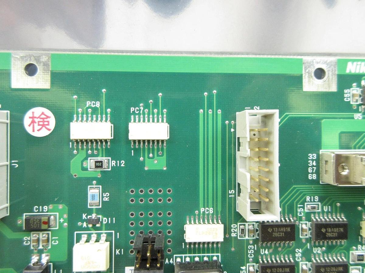 Used Nikon 4S013-392-1 Relay Interface Board PCB STGX41A NSR-S306C System Used