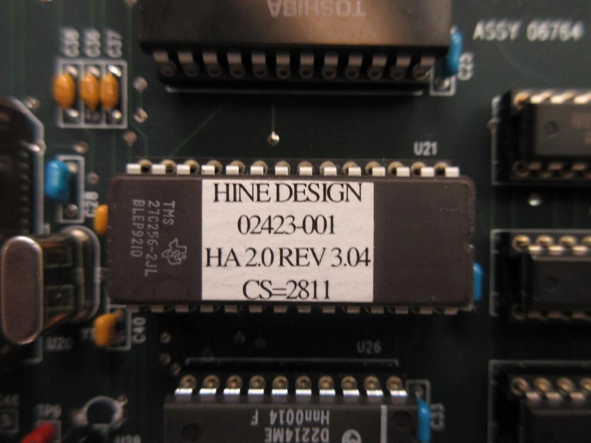 Used Hine Design 06764002 Arm Controller Board PCB GaSonics Aura A-2000LL Used