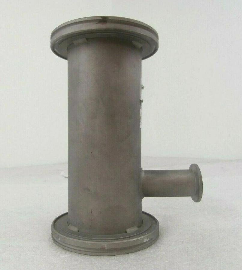 Used Edwards NRY0P8521 Straight Nipple Vacuum Tee ISO80 ISO-K 7.875" Working Surplus
