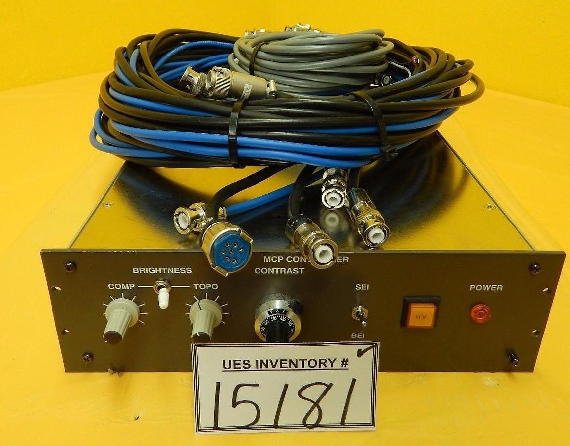 Used JEOL EM-24070 MCP Controller and Cable Set JEM-2010F TEM Used Working