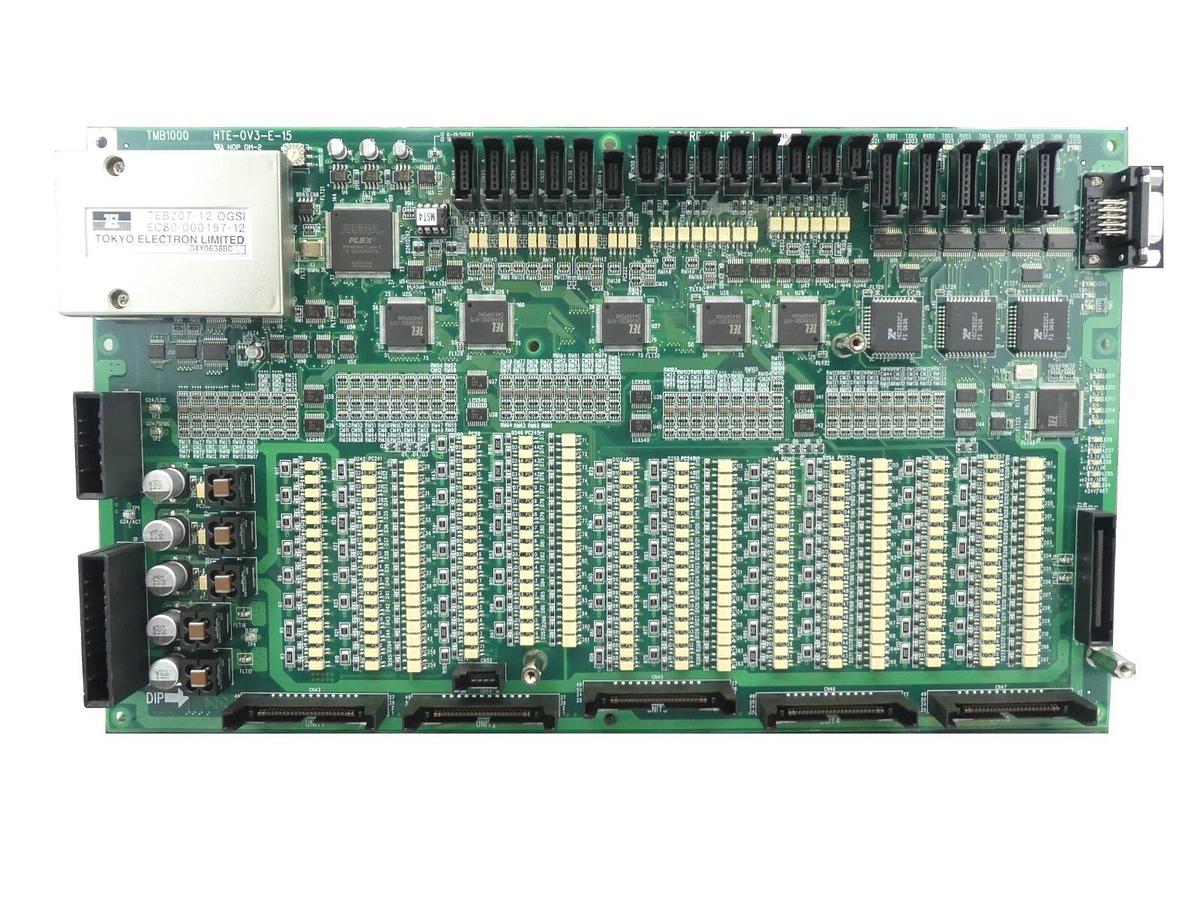 Used TEL Tokyo Electron HTE-OV3-E-15 IO HP #01 PCB TMB1000 Lithius Working Surplus