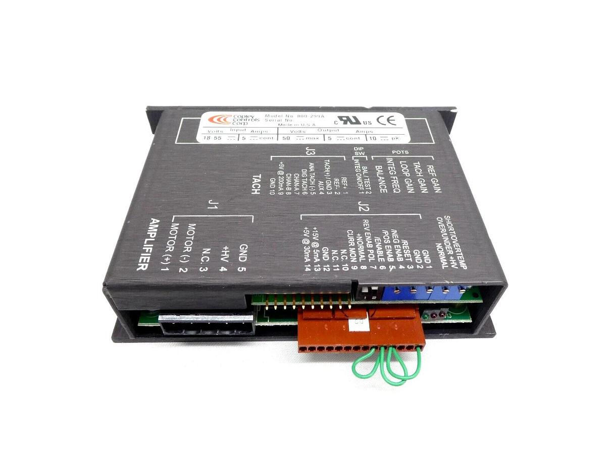 Used Copley Controls 800-299A Servo Motor Drive Amplifier Working Surplus