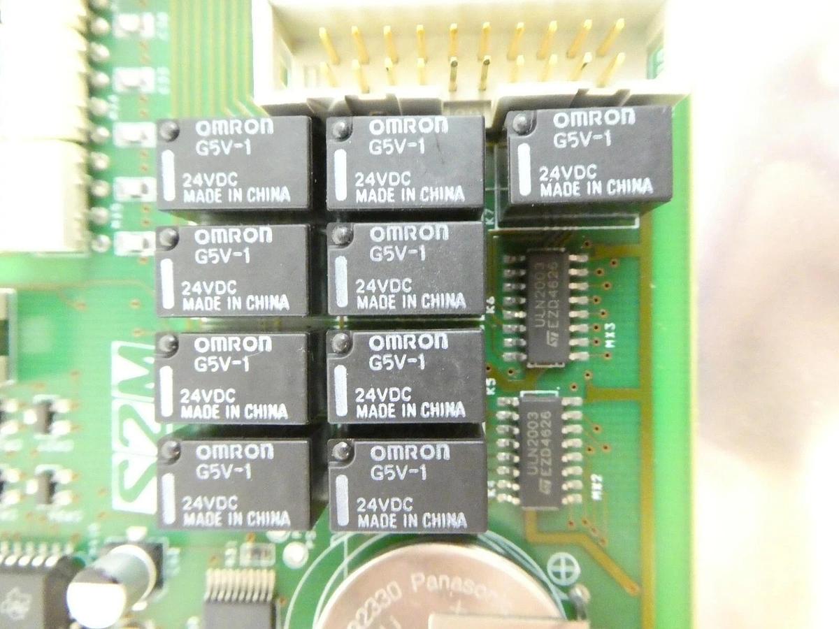 Used Edwards S2M 726-01-b Turbomolecular Pump Controller Processor PCB TurboWorking