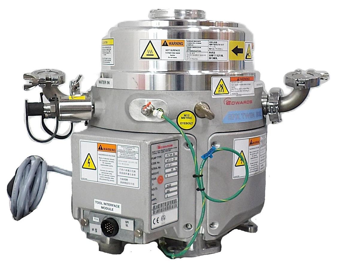 Used EPX TWIN 180L Edwards A419-61-222 Dry Vacuum Pump Tested Working As-Is