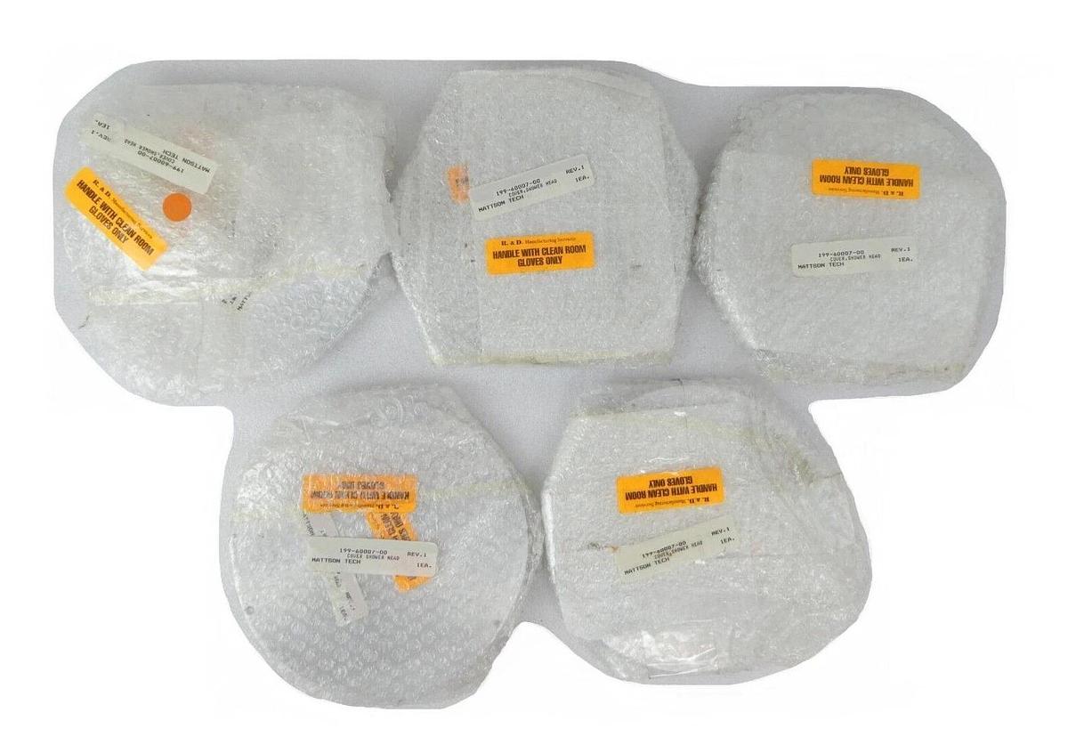 Mattson Technology 199-60007-00 Process Showerhead Reseller Lot of 5 New Surplus