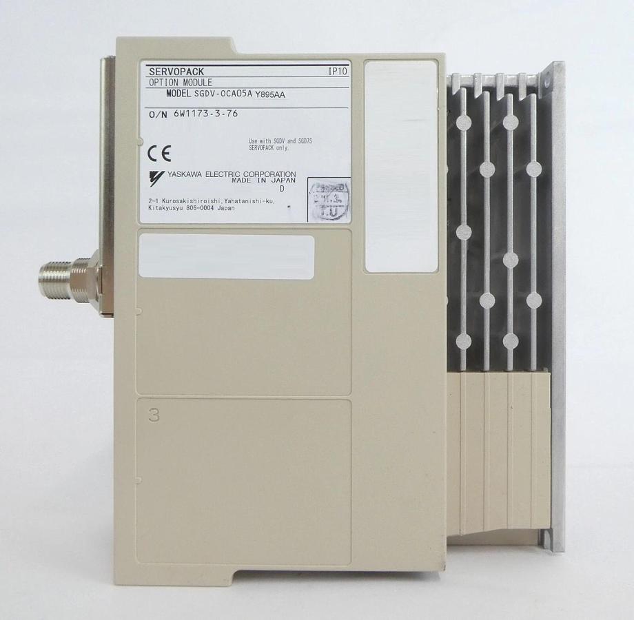 Used Yaskawa Electric SGDV-OCA05A Servo Drive SERVOPACK Lot of 2 Working