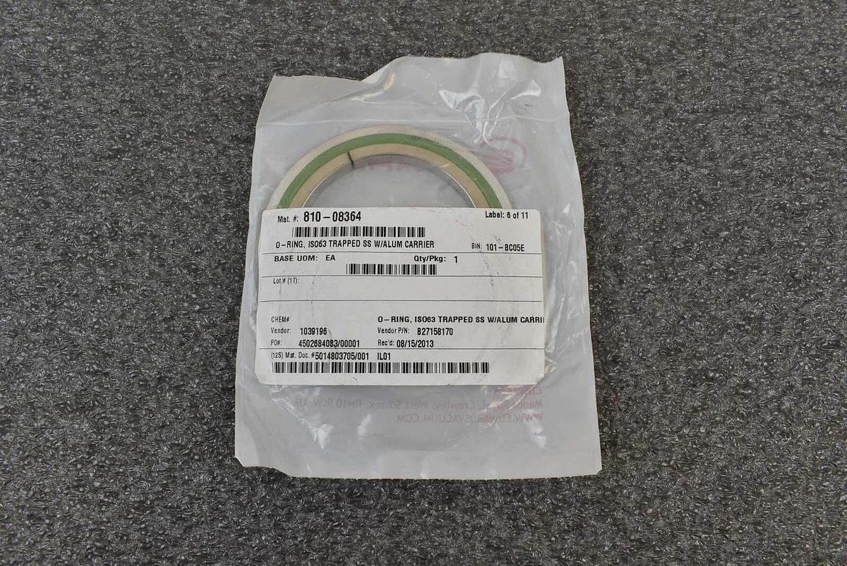 Used BOC Edwards B27158170 ISO63 Trapped O-ring Seal