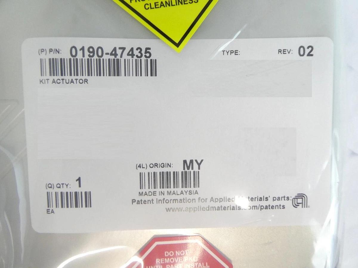 VAT 753992 Pneumatic Vacuum Valve Actuator Kit RGA 1221356/1 New Surplus