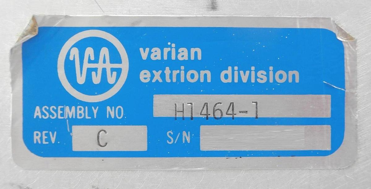 Used Varian Semiconductor Equipment H1464-1 Electron Flood Control Power Supply As-Is
