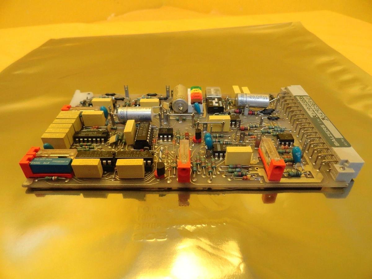 Used Balzers BG 290 563 U Potentiometer Switch PCB Card BG290563-U Used Working