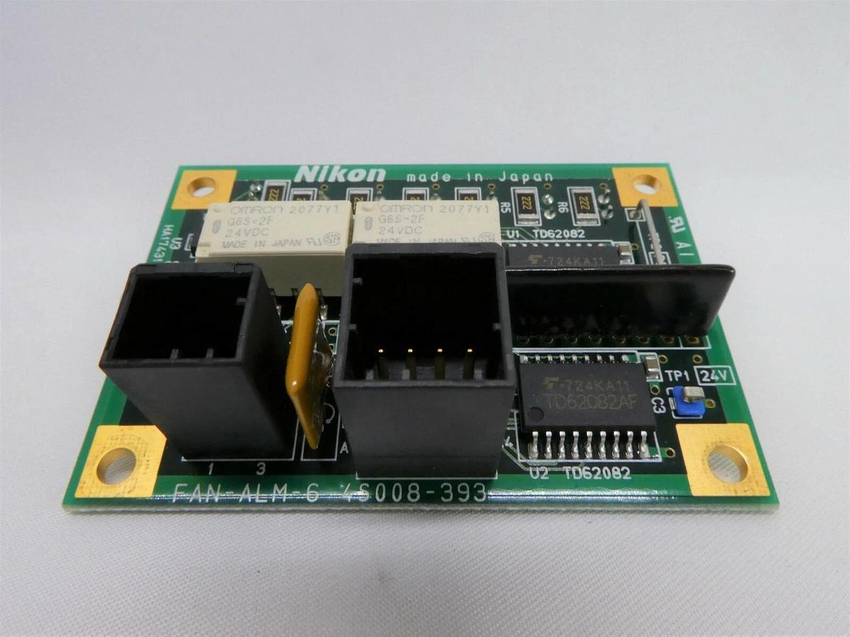 Used Nikon 4S008-393 Fan Alarm Display Board PCB FAN-ALM-6 NSR-S610C Working Spare