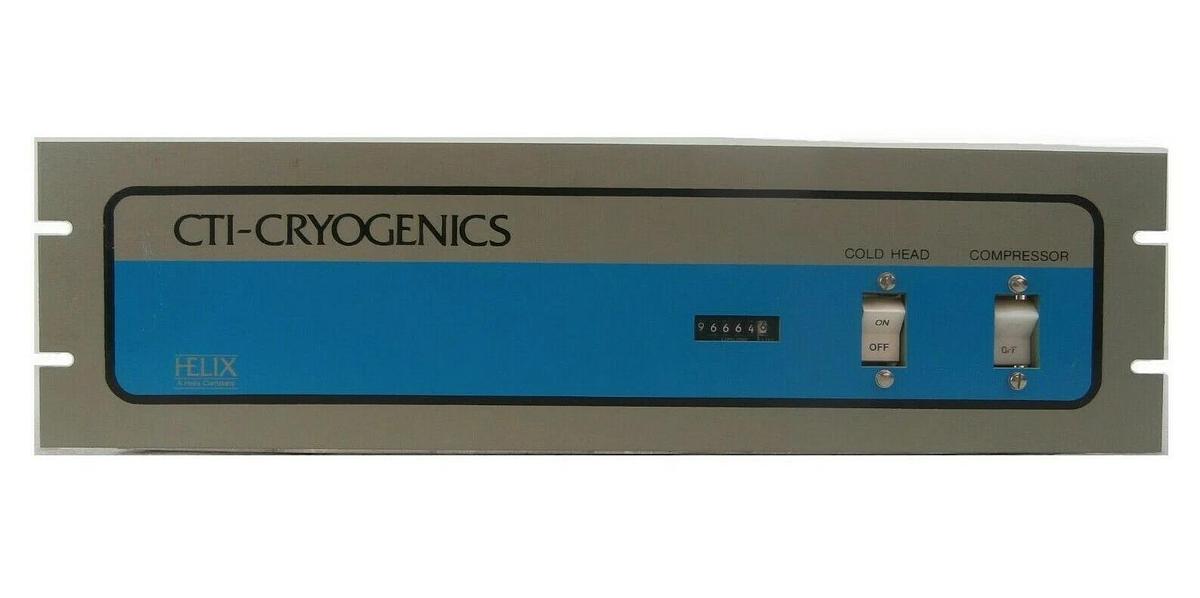 Used CTI-Cryogenics Cold Head Compressor AC Remote No Part Number No Cover As-Is