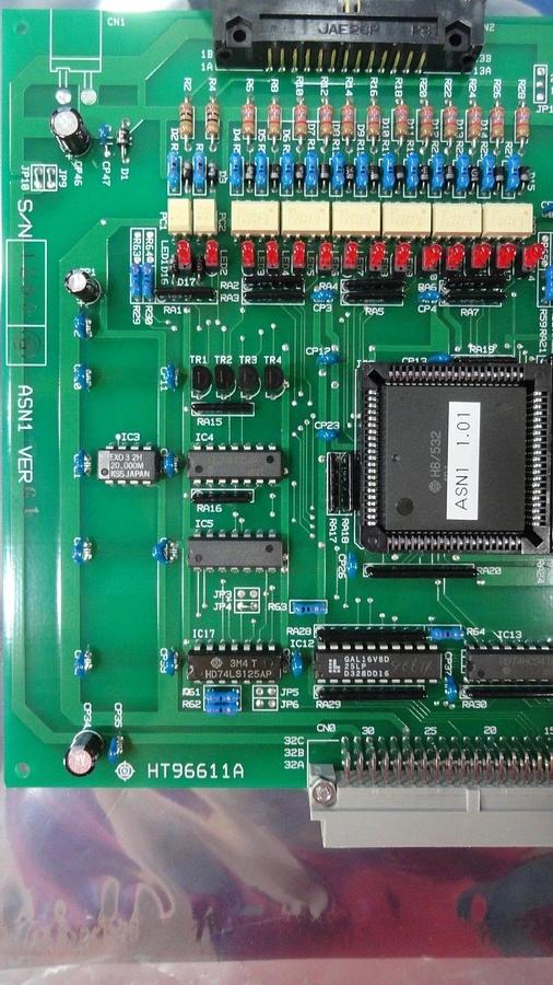 Used Hitachi HT96611A ASN1 PCB Card Ver. G1 M-712E Shallow Trench Etcher Working