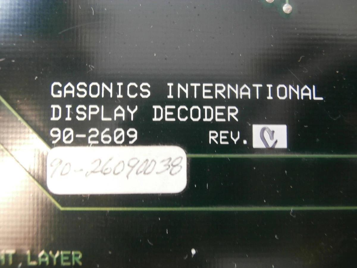 Used GaSonics 90-26090038 Display Decoder PCB A89-005-01 Aura A-2000LL Working Spare