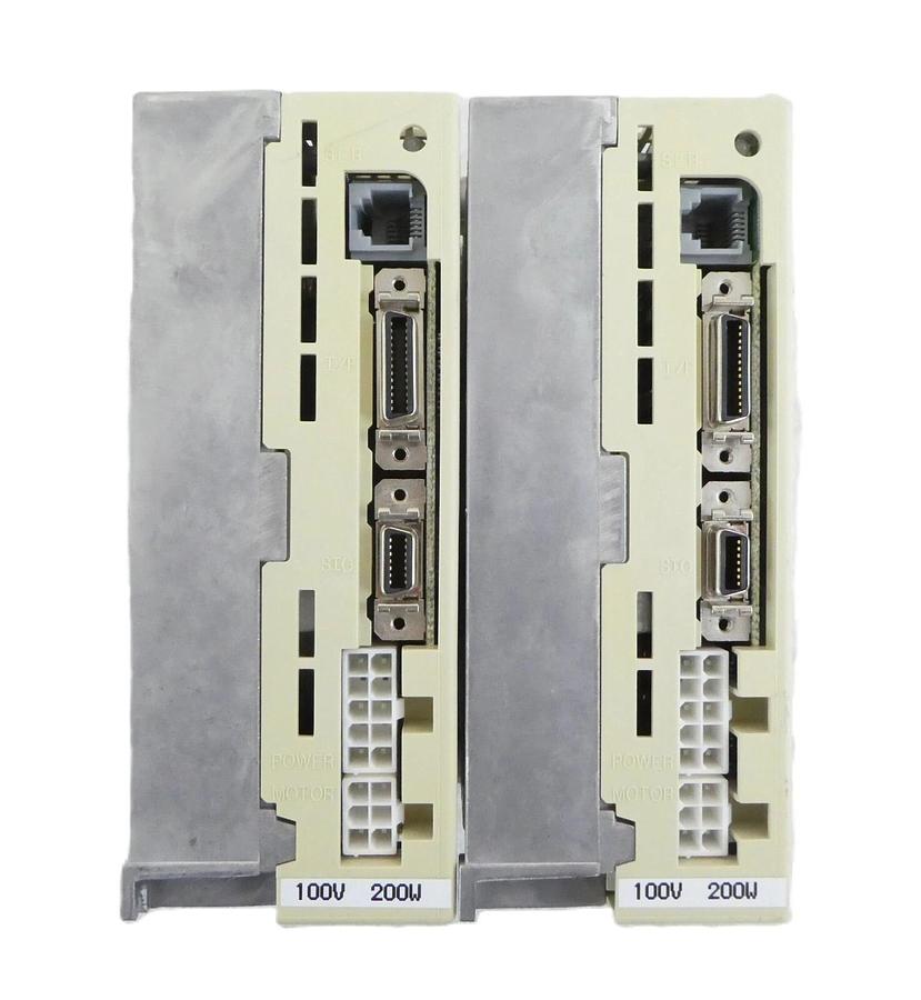 Used Panasonic MSD021P1E AC Servo Driver Reseller Lot of 2 Working Spare
