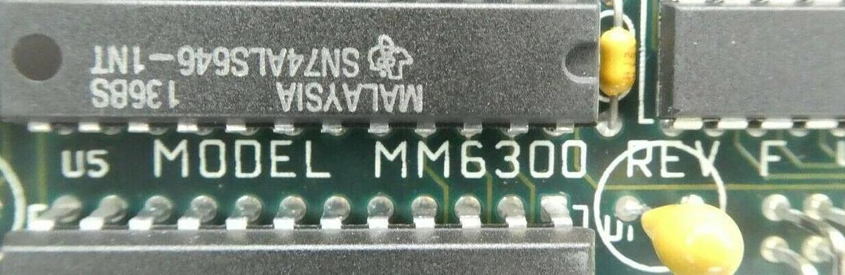 Used Micro Memory MM6300 PCB Card MM-6300 750-400399-00 KLA-Tencor eS31 Working Spare