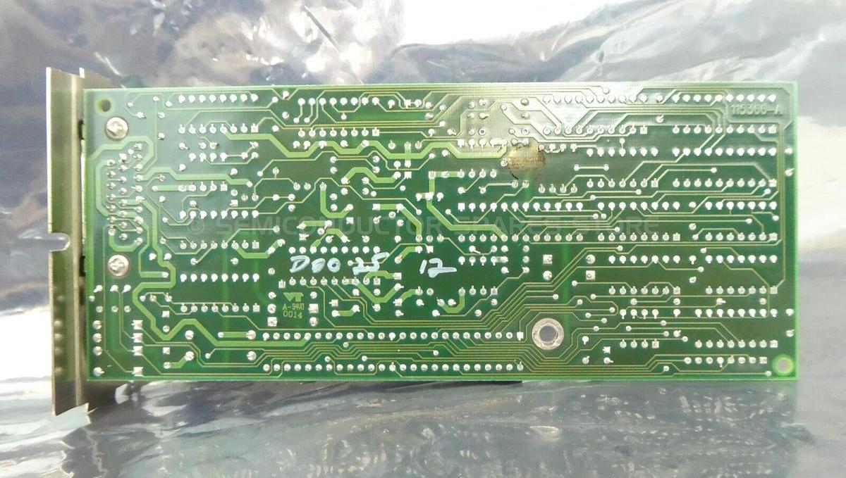 Used MKS Instruments 115367-G1-E Transducer Controller PCB Card Working Surplus