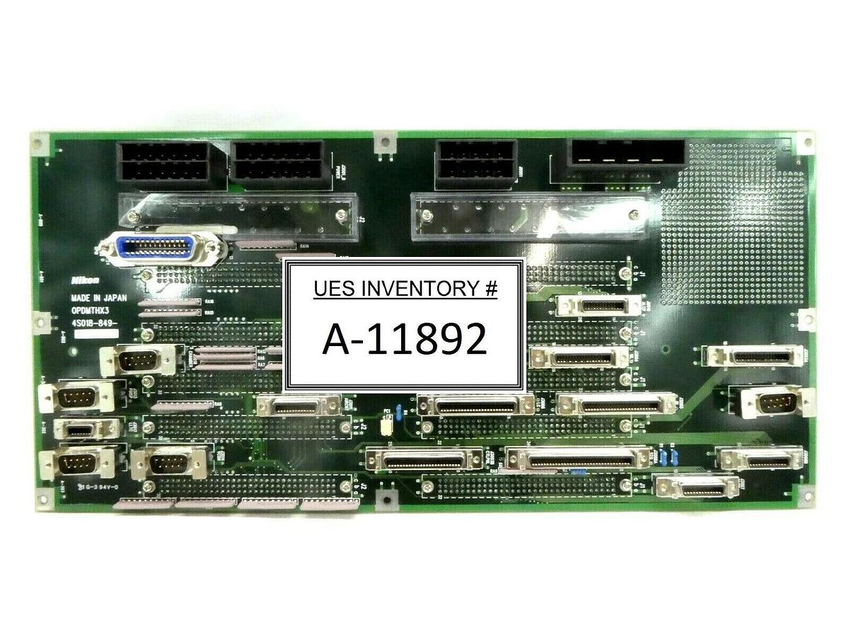 Used Nikon 4S018-849 Backplane Interface Board PCB OPDMTHX3 NSR-S204B Working Spare