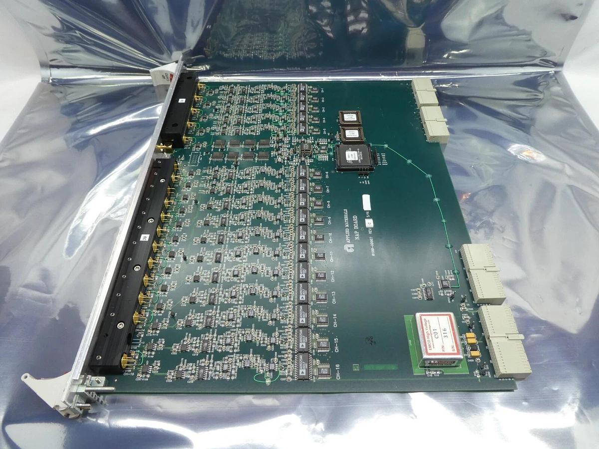 Used AMAT Applied Materials 0100-A0007 PCB Card NAP BOARD VME Working Surplus