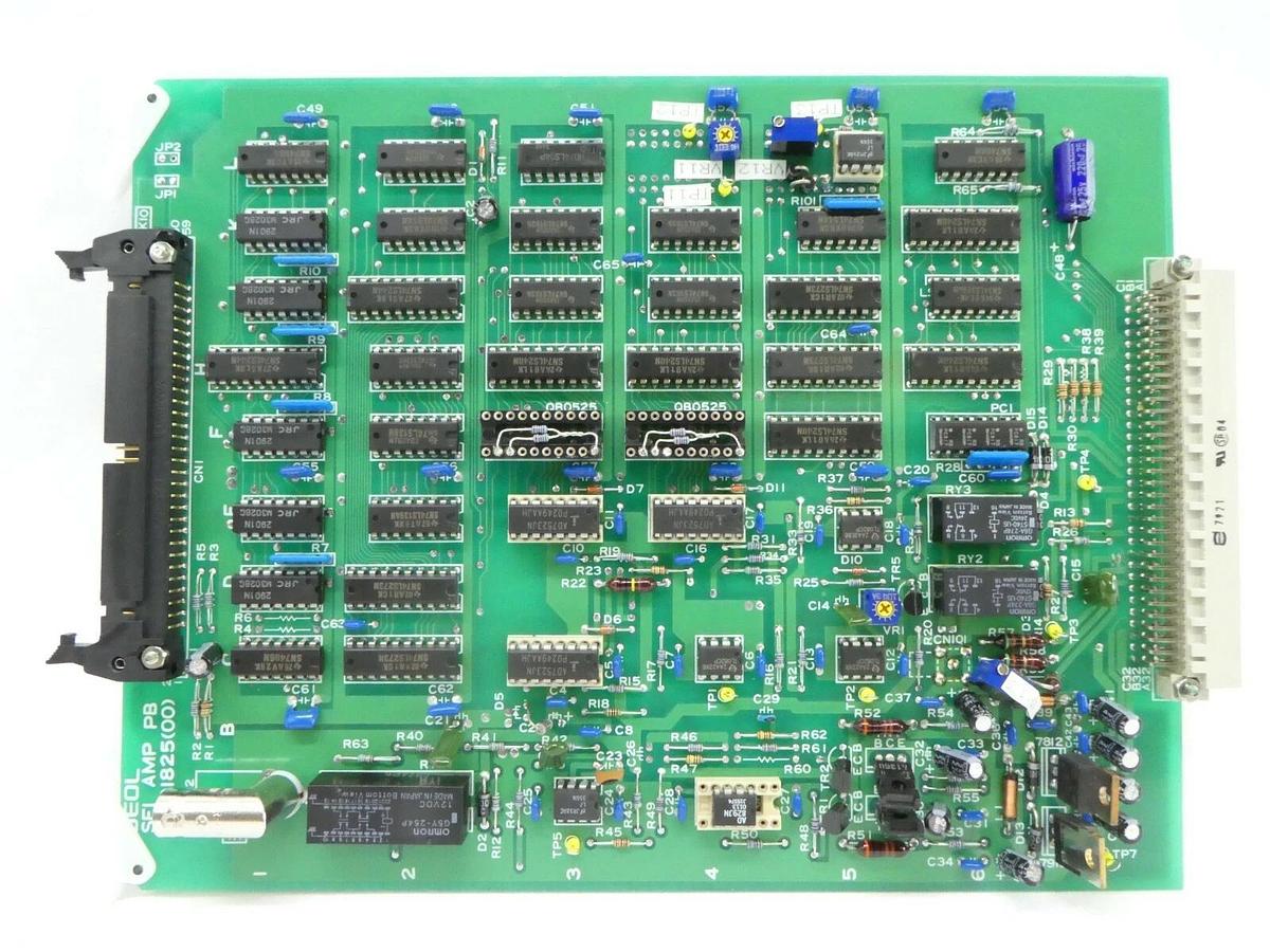 Used JEOL BP101825(00) SEI AMP PB PCB Card JWS-7555S Wafer Review SEM Working Spare