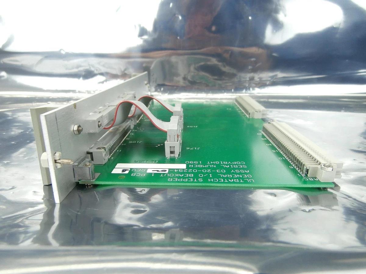 Used Ultratech Stepper 03-20-02294-02 General I/O Breakout 1 PCB Card Used Working