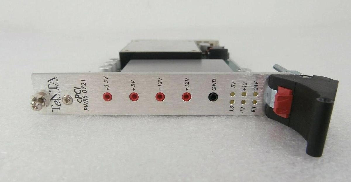 Used TeNTA PWRS-0721 cPCI Power Board PCB Card MKS AS00721-05 AMAT 0190-17081 Working