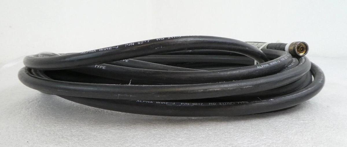 Used AMAT Applied Materials 0226-31917 RF Coaxial Cable 30 Foot Working Surplus