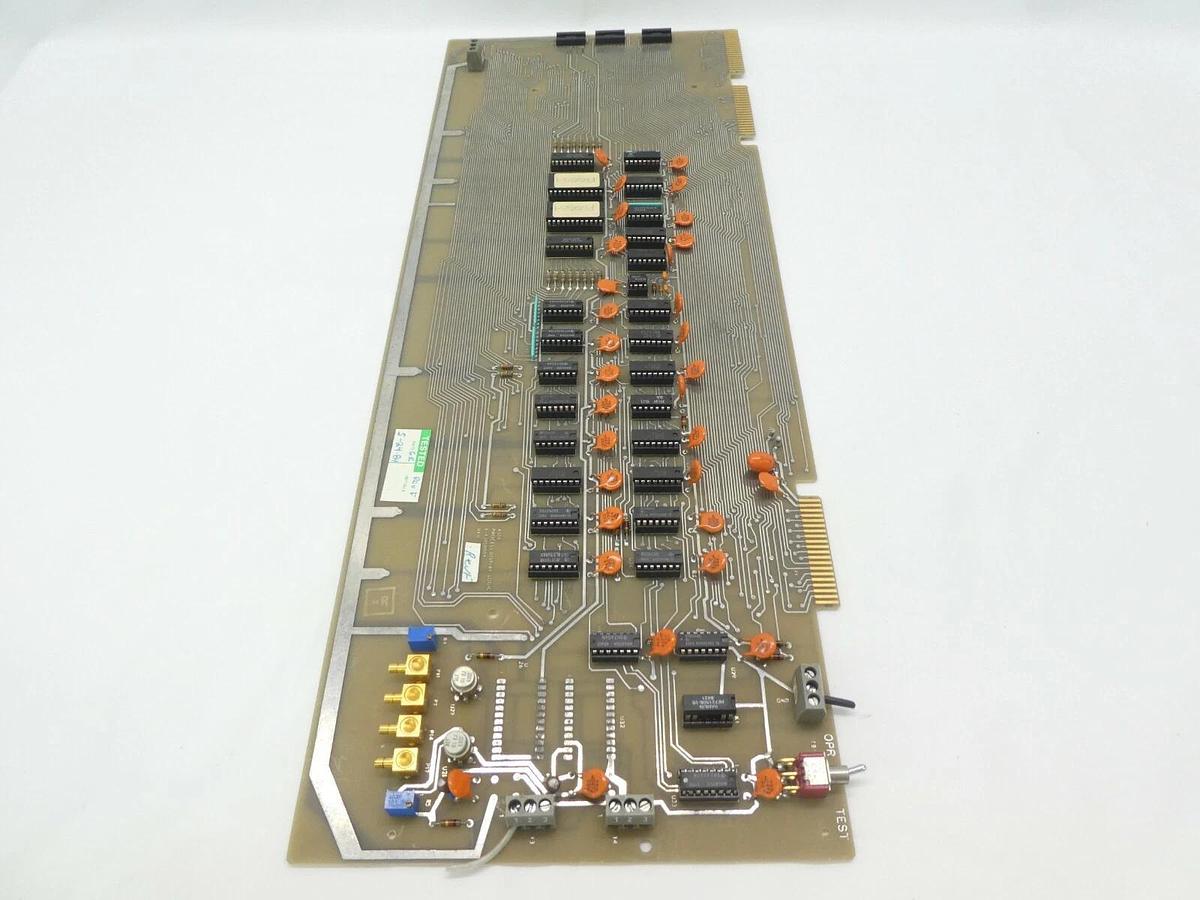 Used Varian Semiconductor VSEA E-F3958001 Process Display Logic PCB Rev. F Working