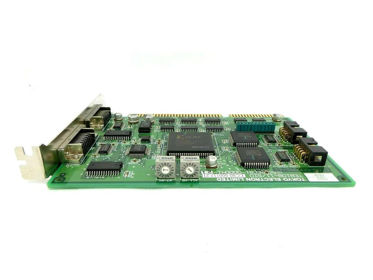 Used TEL Tokyo Electron EC80-000117-21 PCB Card TEB108-11/SIO ACT8 Working Surplus