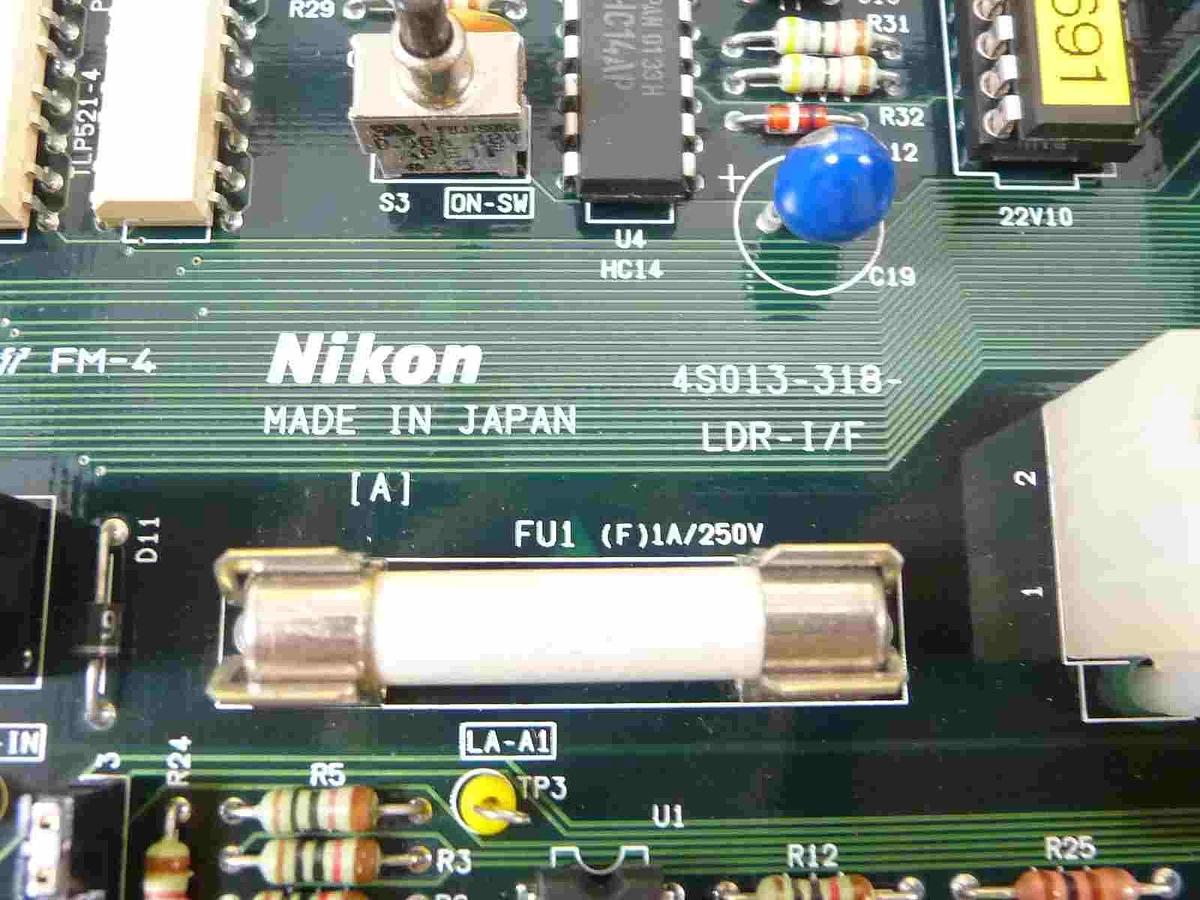 Used Nikon 4S013-318 Processor PCB LDR-I/F KAB11320/3201-0 OPTISTATION 7 Working