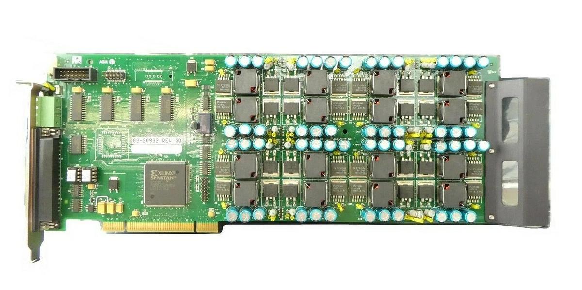Used ASM Advanced Semiconductor Materials 03-20932 Lighting Control PCB Card Working