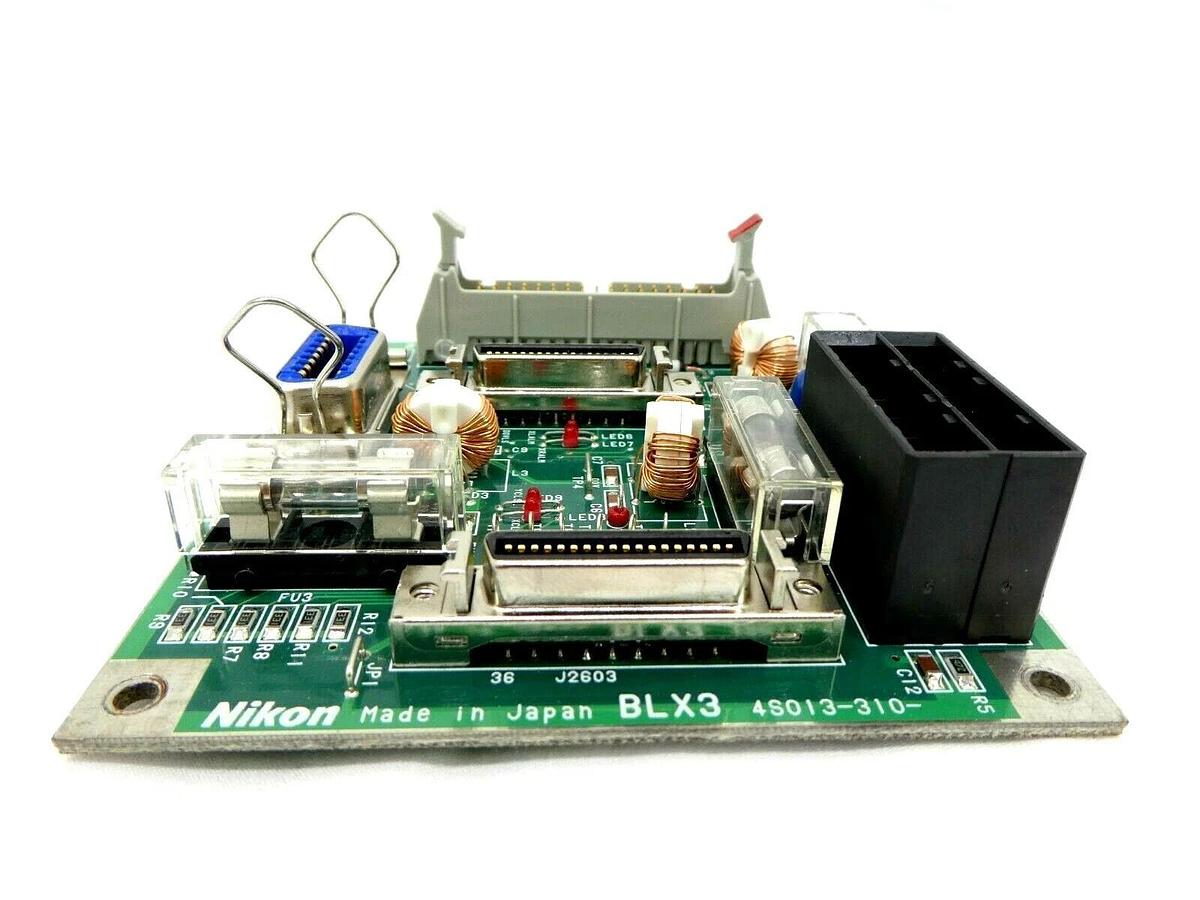 Used Nikon 4S013-310 Interface Board BLX3 PCB NSR-S204B Step-and-Repeat Working