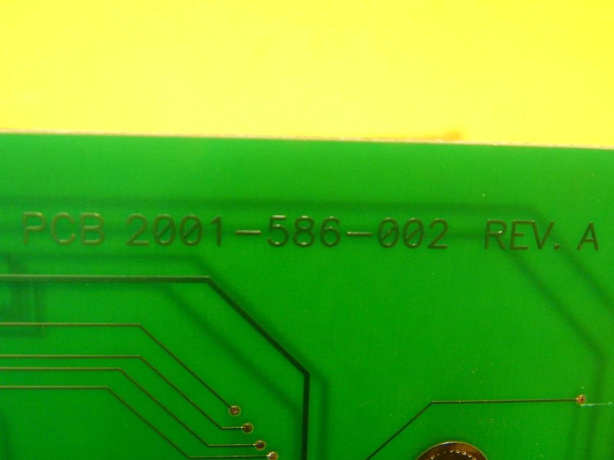 Used Delta Design 2001-586-000 Interface Backplane Board PCB 2001-586-002 Summit Used