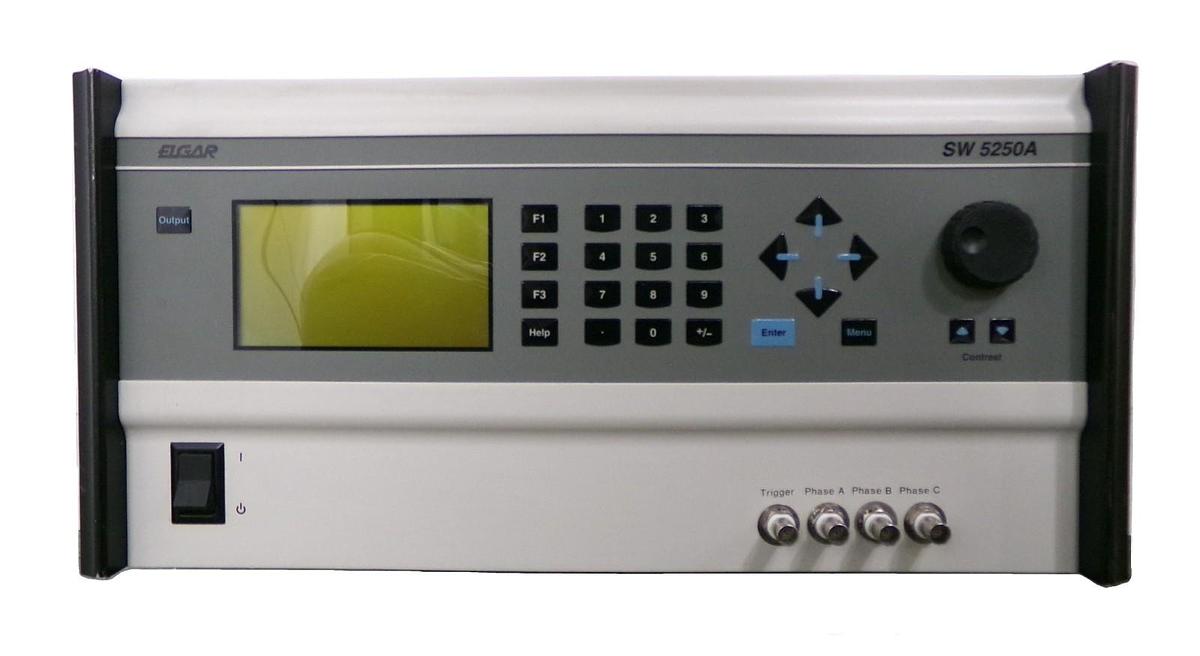 Used Elgar SW5250A-3-3-1 SmartWave Industrial Power Source SW5250A Untested Surplus