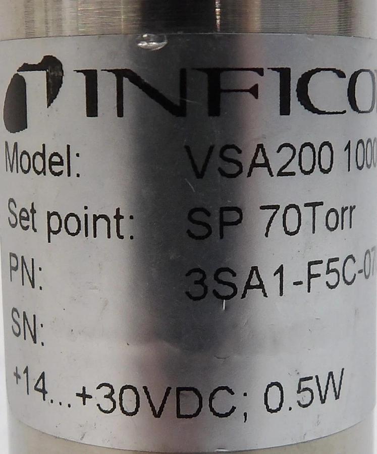 Used Inficon 3SA1-F5C-0700 Absolute Vacuum Switch VSA200 Reseller Lot of 13 Working
