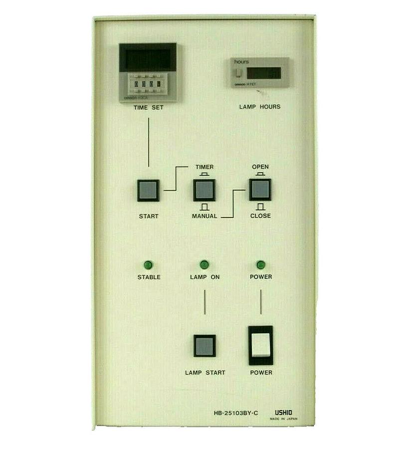 Used Ushio HB-25103BY-C Lamp Power Supply Control Unit SVG 90S DUV Working Spare