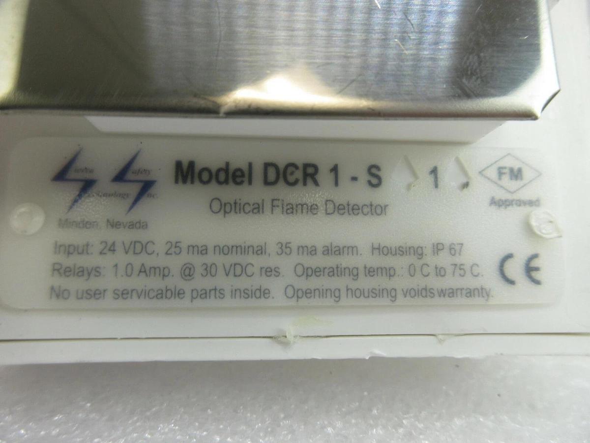Used Sierra Safety Technology DCR1-S1 Optical Flame Detector Lot of 2 Used Working