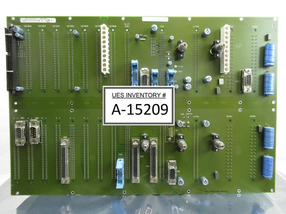 Used FEI Company 4022.192.9119 Backplane Board PCB 4022.199.70352 XL 830 FIB-SEM Used