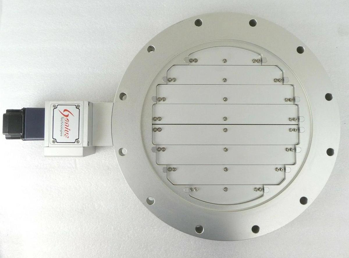 Used Genesis Vacuum Technology ISO320AB Radial Vane Throttle Valve Working Surplus