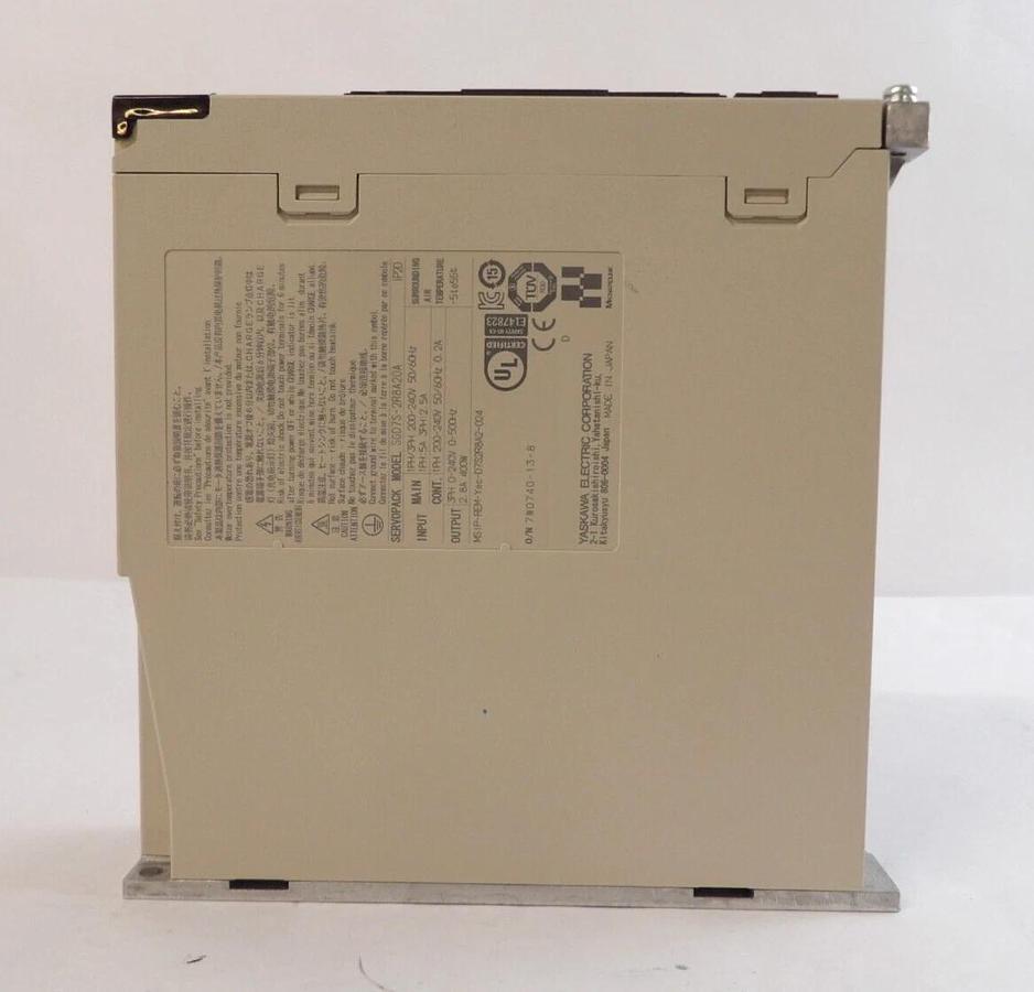 Used Yaskawa SGD7S-2R8A20A PMC-U-MP330S1C000 Driver w/Controller Lot of 3 Working