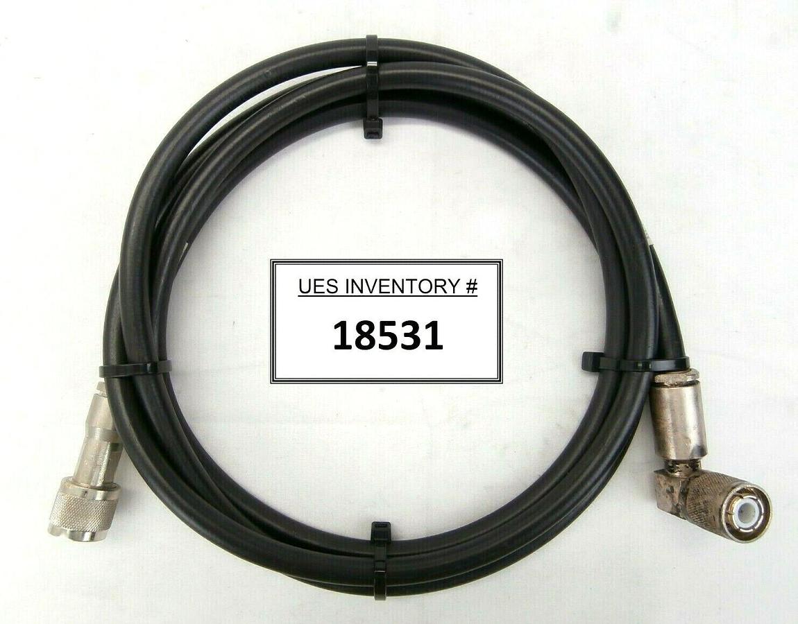Used Lam Research 853-707092-002 RF Cable 7.5 Foot FPD Continuum Working Spare