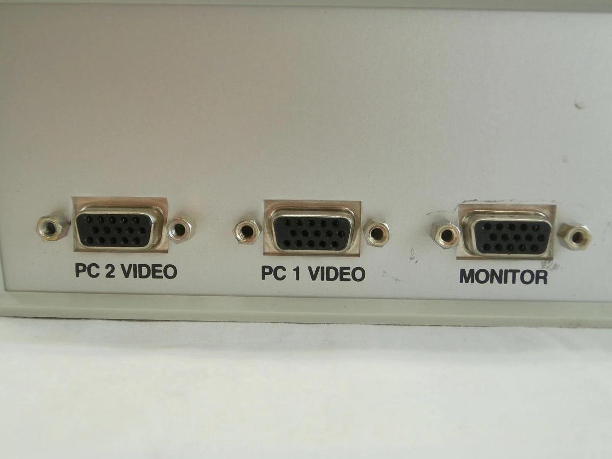 Used NTI Network Technologies KEEMUX-P2 2-port Video Switching KVM Splitter Used