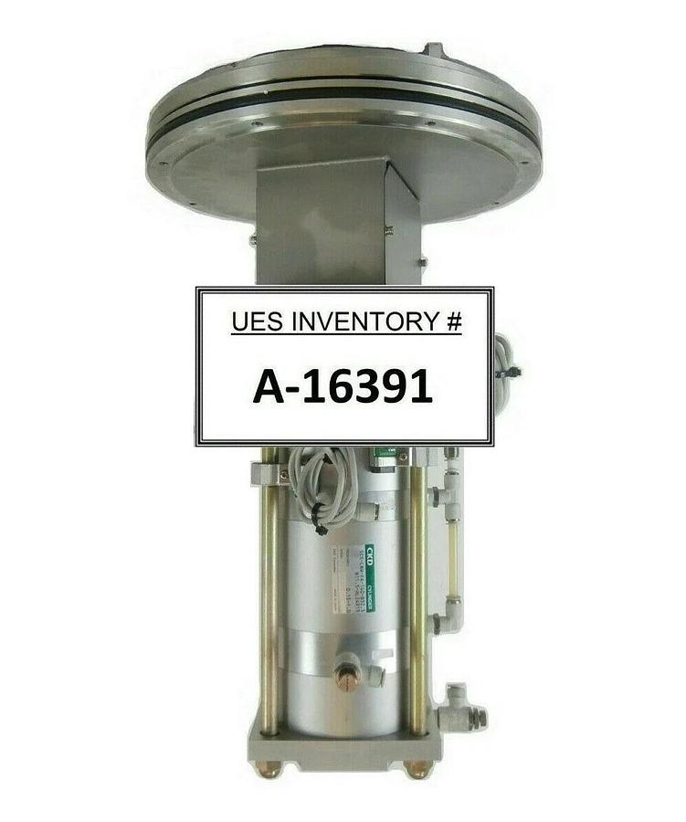 Used CKD SCS-LNW-FA-140-B52.5-N11.5-HL24919 Pneumatic Cylinder Chamber Wafer Chuck