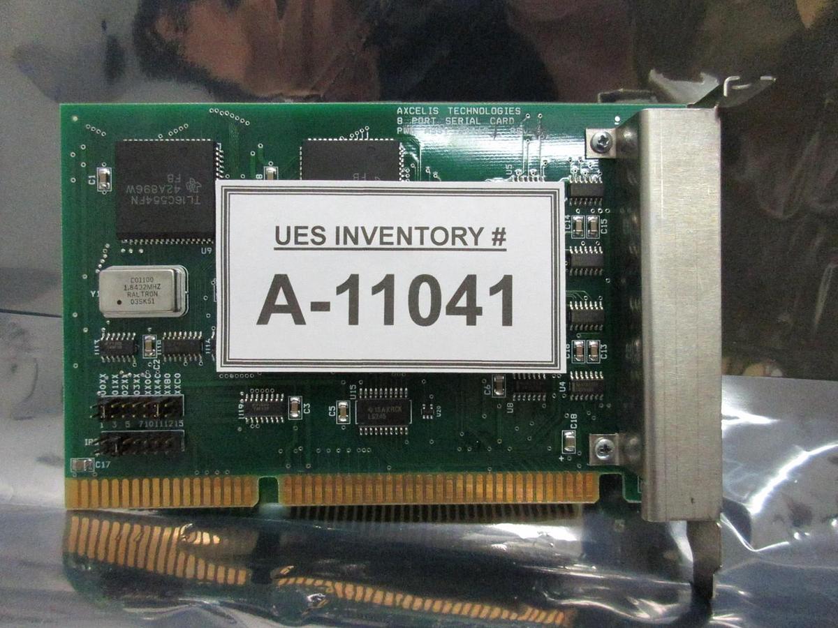 Used Axcelis Technologies 544621 8-Port Serial Interface PCB Card 544611 Used Working