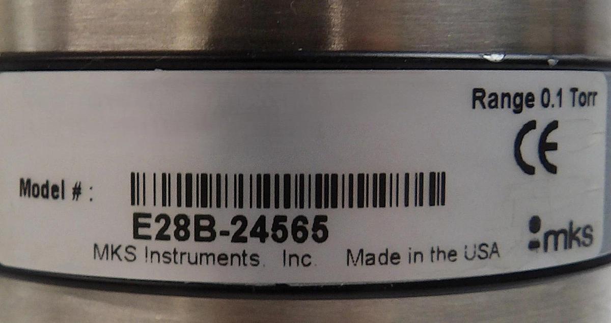 Used MKS Instruments E28B-24565 Baratron Etch Manometer Working Surplus