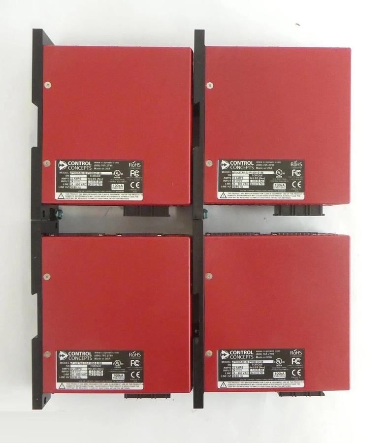 Used Control Concepts uF1HXTA0-32-P1000-E155 SCR Controller Lot of 12 Working
