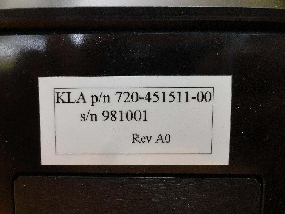 Used KLA-Tencor 720-451511-00 Optical Prism Housing Assembly 5107 Overlay System Used