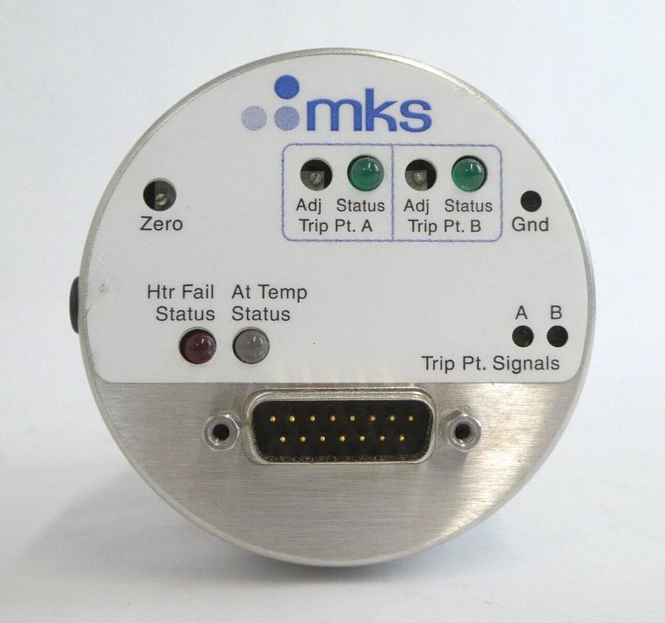 Used MKS Instruments 631D13TBFHBB Baratron Capacitance Manometer Type 631 Working
